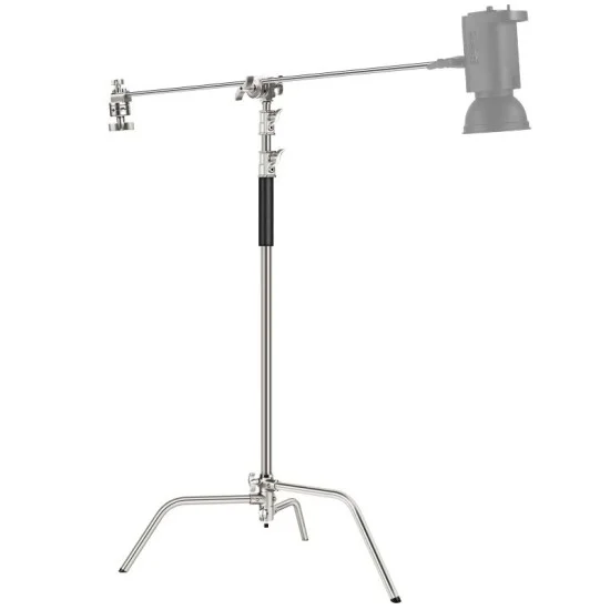 neewer (10087101)pure metal pro reflector arm _ silver